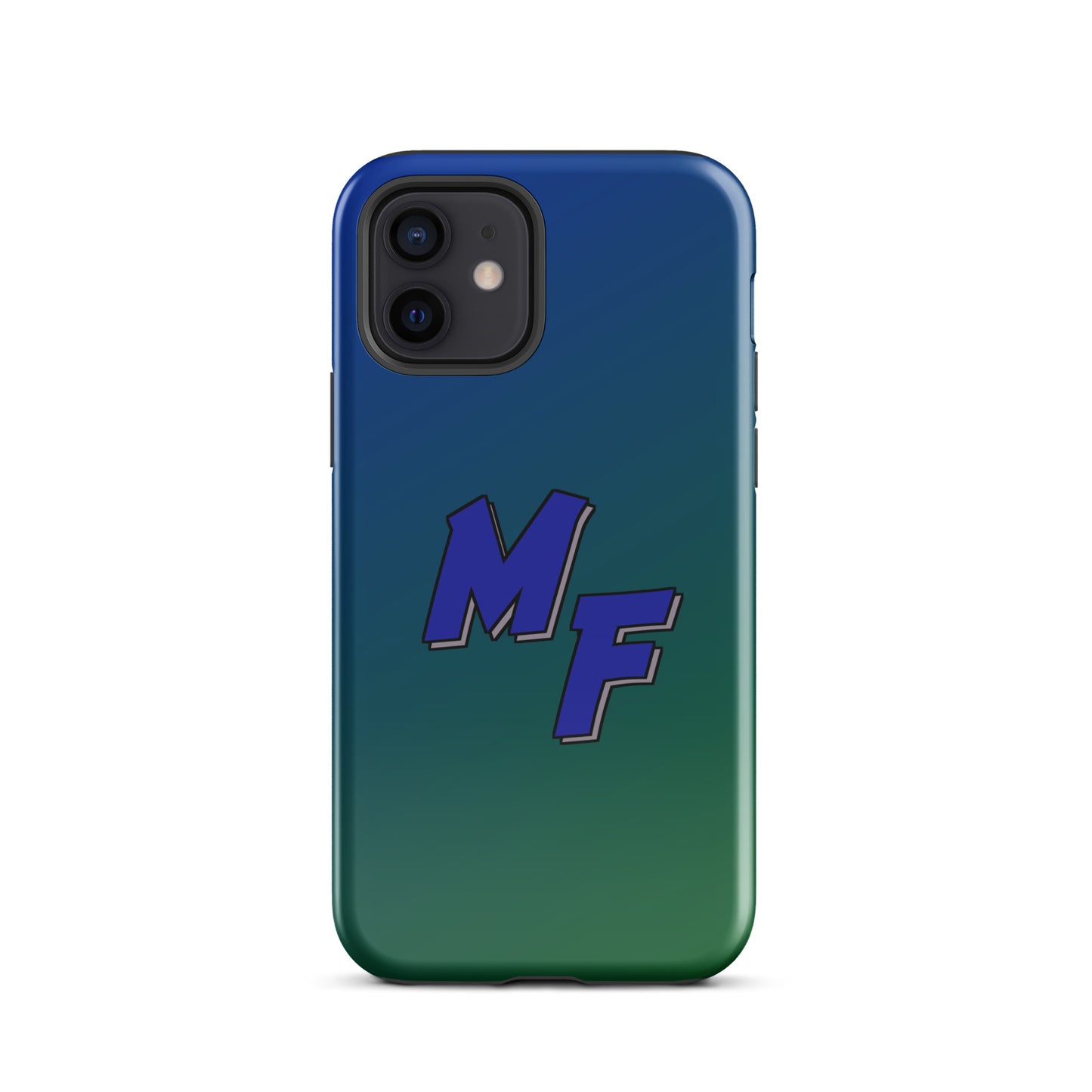 Blue & Green iPhone Case