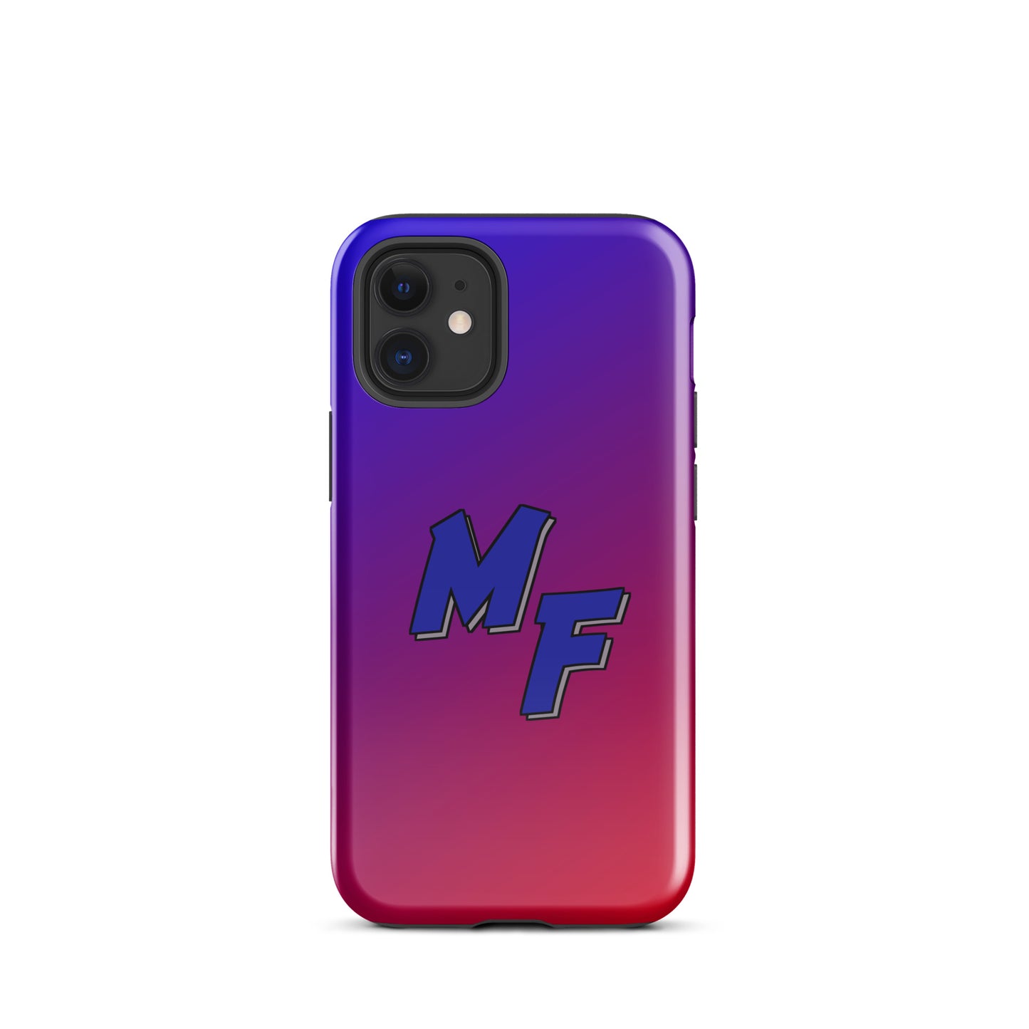Blue & Red iPhone Case