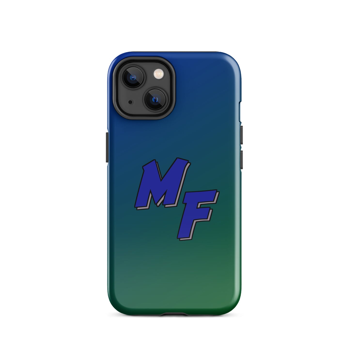 Blue & Green iPhone Case