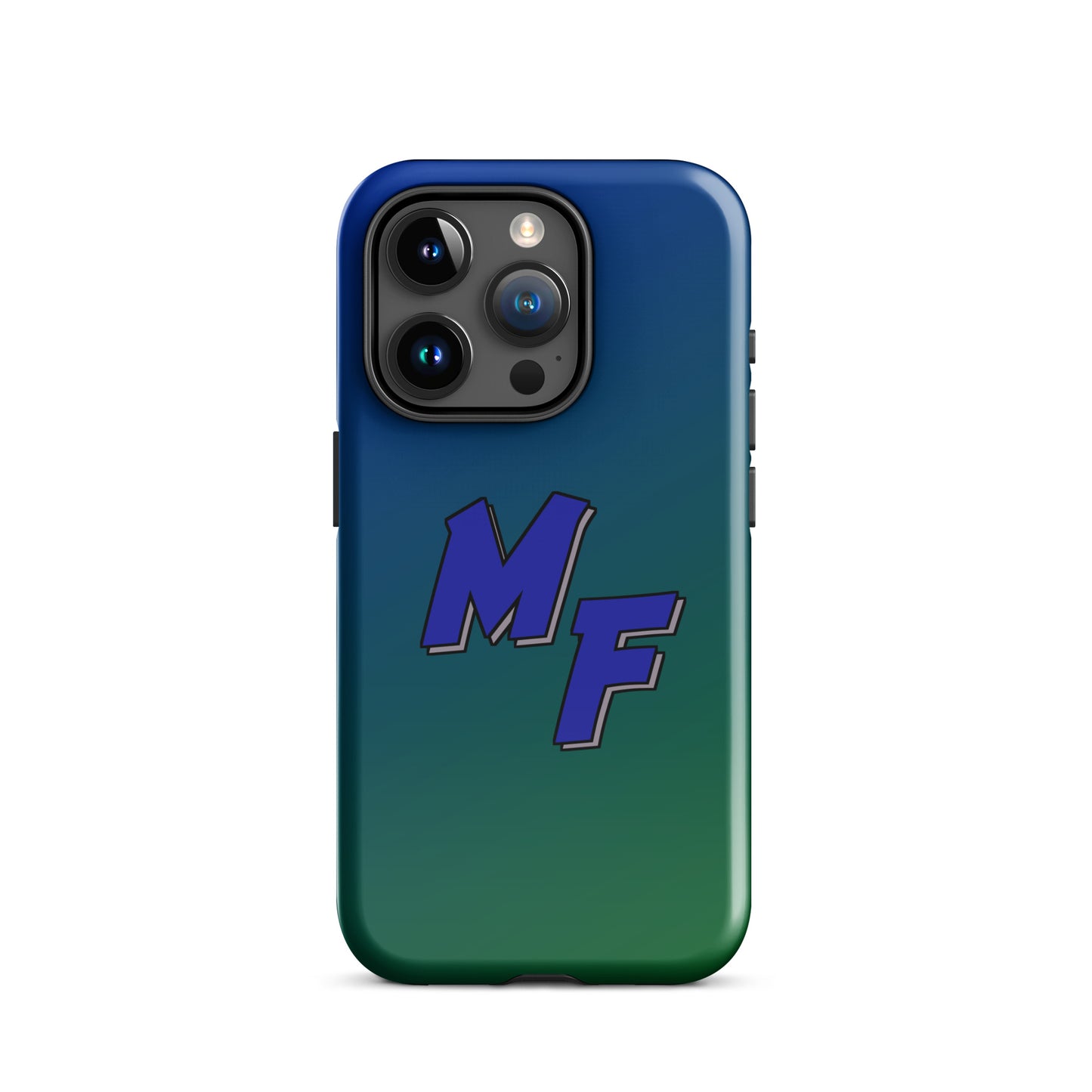 Blue & Green iPhone Case