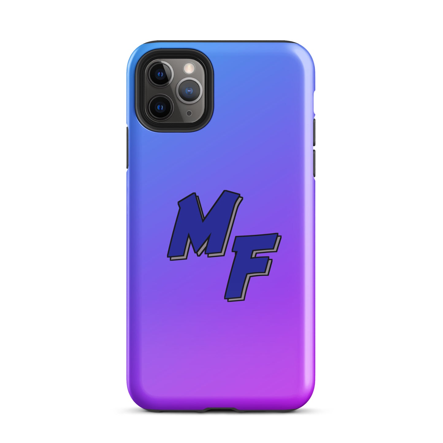 Light Blue & Purple iPhone Case