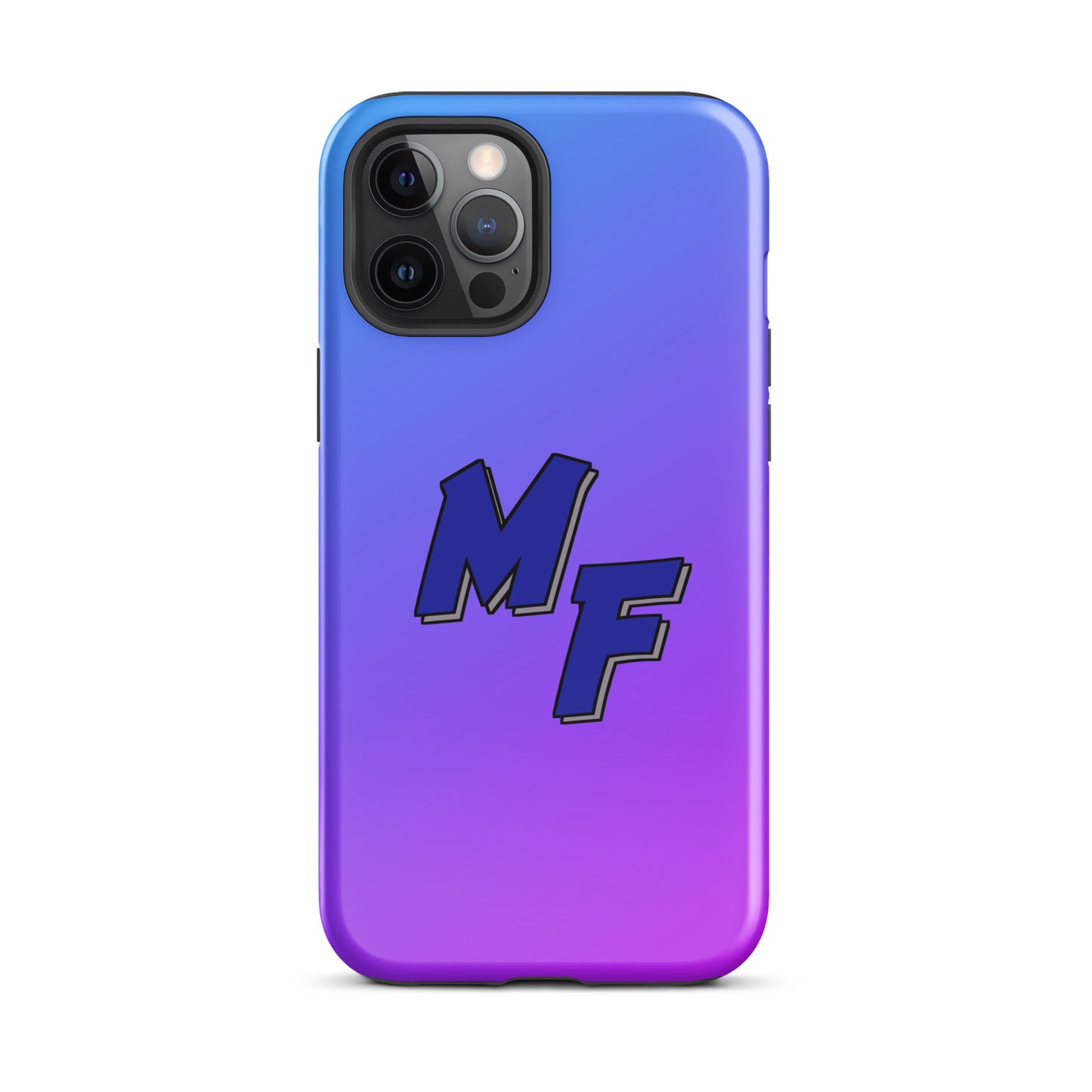 Light Blue & Purple iPhone Case