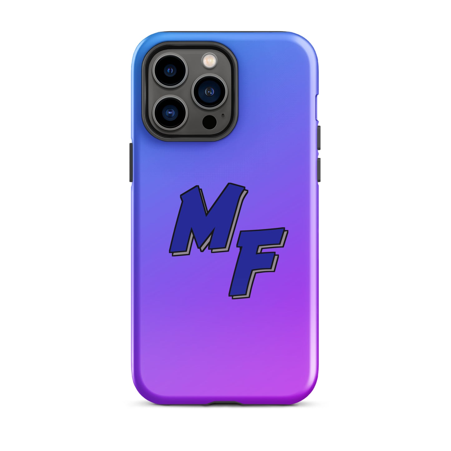 Light Blue & Purple iPhone Case