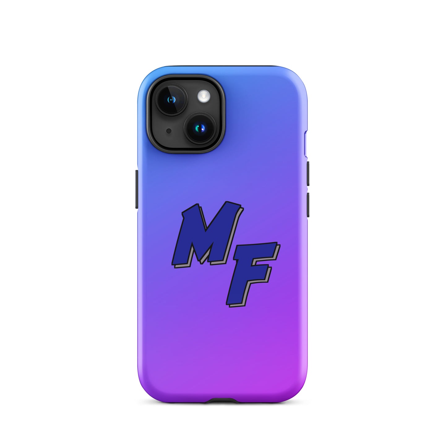 Light Blue & Purple iPhone Case