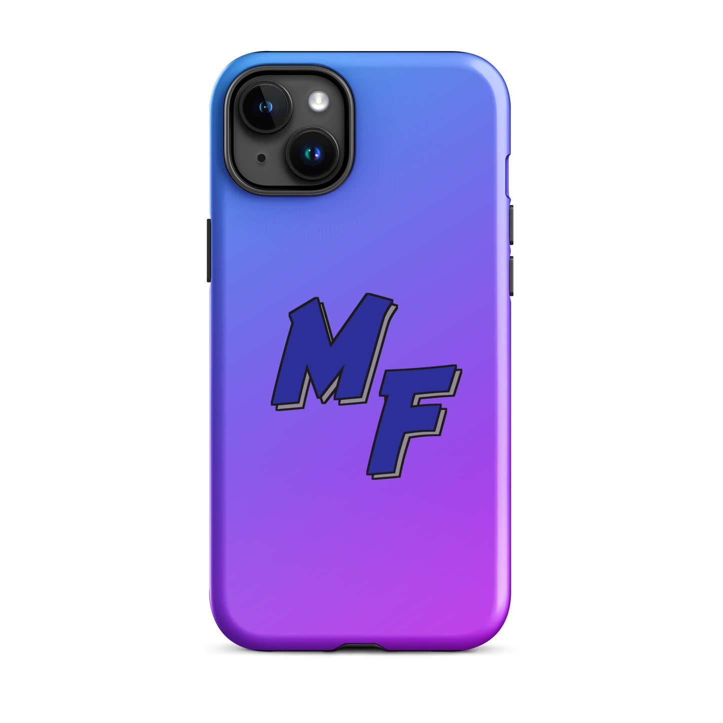 Light Blue & Purple iPhone Case